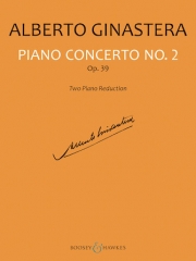 ピアノ協奏曲第2番・Op.39（アルベルト・ヒナステラ）（ピアノ二重奏）【Piano Concerto No. 2 op. 39】