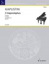 3つの即興曲・Op.66  (ニコライ・カプースチン)（ピアノ）【3 Impromptus Op. 66】