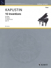10のインヴェンション・Op.73  (ニコライ・カプースチン)（ピアノ）【10 Inventions Op. 73】