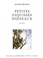 鳥の小スケッチ (オリヴィエ・メシアン)（ピアノ）【Petites Esquisses d'Oiseaux】