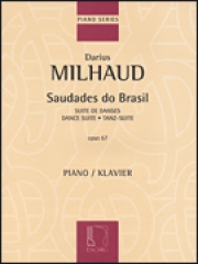 ブラジルへの郷愁  (ダリウス・ミヨー)（ピアノ）【Saudades Do Brasil】
