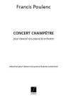 田園のコンセール  (フランシス・プーランク)（ピアノ二重奏）【Concert Champêtre】