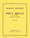 アルベール・ルーセルの名による小品  (フランシス・プーランク)（ピアノ）【Piece Breve Sur Le Nom D'Albert Roussel】