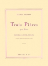 3つの小品  (フランシス・プーランク)（ピアノ）【Trois Pieces】
