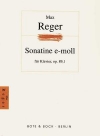 ソナチネ・Op. 89・No.1・ホ短調  (マックス・レーガー)（ピアノ）【Sonatina No. 1 E Minor Op. 89】