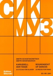木馬の舞曲・25のやさしい小品（ドミートリイ・ショスタコーヴィチ）（ピアノ）【Carousel of Dances – 25 Easy Piano Pieces】