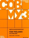 5つの前奏曲（ドミートリイ・ショスタコーヴィチ）（ピアノ）【Five Preludes】