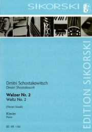 ワルツ第2番「ジャズ組曲」より（ドミートリイ・ショスタコーヴィチ）（ピアノ）【Waltz No.2 (from Suite No. 2 for Jazz Orchestra)】