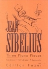 3つのピアノ小品（ジャン・シベリウス）（ピアノ）【Three Piano Pieces】