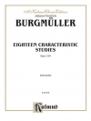 18の性格的な練習曲（フリードリヒ・ブルグミュラー）（ピアノ）【Eighteen Characteristic Studies, Opus 109】
