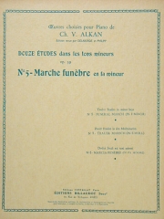 葬送行進曲・Op.39・No.5（シャルル＝ヴァランタン・アルカン）（ピアノ）【Marche Funebre En Fa Mineur Opus 39 No5】