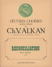 和解・小さなカプリス・Op.42（シャルル＝ヴァランタン・アルカン）（ピアノ）【Reconciliation Petit Caprice Opus 42】