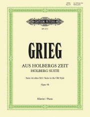 組曲「ホルベアの時代から」（エドヴァルド・グリーグ）（ピアノ）【Holberg Suite (Suite in the Old Style)】