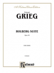 組曲「ホルベアの時代から」（エドヴァルド・グリーグ）（ピアノ）【Holberg Suite, Opus 40】