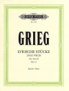 叙情小曲集・Book.3・Op.43（エドヴァルド・グリーグ）（ピアノ）【Lyric Pieces, Book 3 Op. 43】
