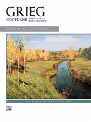 ノクターン・Op.54・No.4（エドヴァルド・グリーグ）（ピアノ）【Nocturne, Opus 54, No. 4】