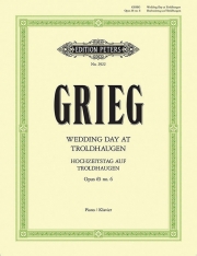 トロルハウゲンの婚礼の日・Op.65・No.6（エドヴァルド・グリーグ）（ピアノ）【Wedding Day at Troldhaugen Op. 65 No. 6】