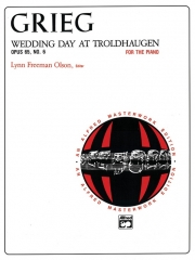 トロルハウゲンの婚礼の日・Op.65・No.6（エドヴァルド・グリーグ）（ピアノ）【Wedding Day at Troldhaugen Op. 65 No. 6】