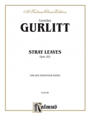 ストレイ・リーフ・Op.202（コルネリウス・グルリット）（ピアノ二重奏）【Stray Leaves, Opus 202】