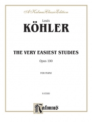 とても簡単な練習曲・Op.242（ルイス・コーラー）（ピアノ）【The Very Easiest Studies, Opus 190】