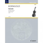 ソナタ・ト長調・Op.6（エーリヒ・ヴォルフガング・コルンゴルト）（ヴァイオリン+ピアノ）【Sonata in G Major, Op. 6】