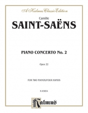 ピアノ協奏曲第2番・ト短調・Op.22（カミーユ・サン＝サーンス）（ピアノ二重奏）【Piano Concerto No. 2 in G Minor, Opus 22】