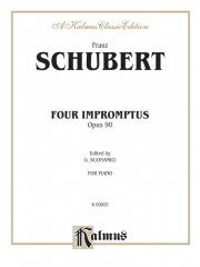 4つの即興曲・Op.90（フランツ・シューベルト）（ピアノ）【Four Impromptus, Opus 90】