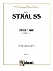 ブルレスケ・ニ短調（リヒャルト・シュトラウス）（ピアノ二重奏）【Burleske in D Minor】