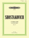 24の前奏曲・Op.34（ドミートリイ・ショスタコーヴィチ）（ピアノ）【24 Preludes Op.34】