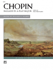 バラード・変イ長調（フレデリック・ショパン）（ピアノ）【Ballade in A-flat Major】