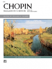 バラード・ト短調（フレデリック・ショパン）（ピアノ）【Ballade in G Minor】