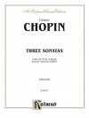3つのソナタ（フレデリック・ショパン）（ピアノ）【Three Sonatas】