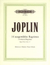 14のラグタイム曲集・Vol.1（スコット・ジョプリン）（ピアノ二重奏）【14 Selected Ragtimes Vol 1】
