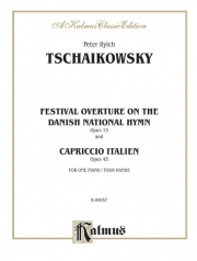 デンマーク国歌による祝典序曲＆イタリア奇想曲（ピョートル・チャイコフスキー）（ピアノ二重奏）【Festival Overture on the Danish National Hymn, Opus 15, an】