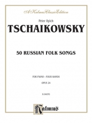 50のロシア民謡（ピョートル・チャイコフスキー）（ピアノ二重奏）【Fifty Russian Folk Songs】