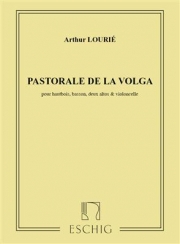 Pastorale De La Volga Partition In 4（アルトゥール・ルリエー）（ミックス五重奏）