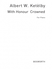 ウィズ・オナー・クラウンド（アルバート・ケテルビー）（ピアノ）【With Honour Crowned】