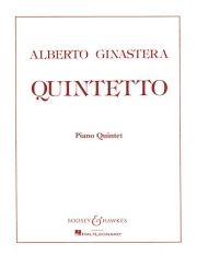 五重奏曲 (アルベルト・ヒナステラ)（弦楽四重奏+ピアノ）【Quintetto】