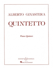 五重奏曲 (アルベルト・ヒナステラ)（弦楽四重奏+ピアノ）【Quintetto】