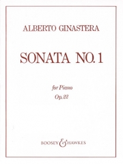 ソナタ・No.1・Op.22（アルベルト・ヒナステラ）（ピアノ）【Sonata No. 1 Op. 22】