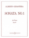 ソナタ・No.1・Op.22（アルベルト・ヒナステラ）（ピアノ）【Sonata No. 1 Op. 22】