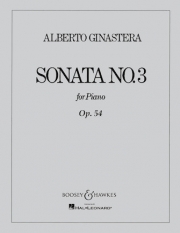 ソナタ・No.3・Op.54（アルベルト・ヒナステラ）（ピアノ）【Sonata No. 3 Op. 54】