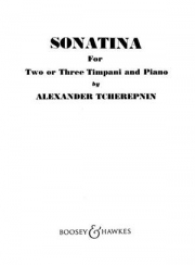 ティンパニのためのソナチネ（アレクサンドル・チェレプニン）（ティンパニ+ピアノ）【Sonatina for Timpani】