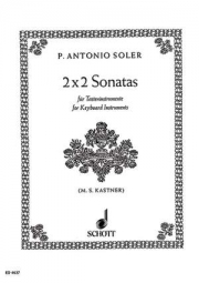 2 x 2 Sonatas（アントニオ・ソレール）（ピアノ）