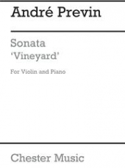 ソナタ・ヴィンヤード（アンドレ・プレヴィン）（ヴァイオリン+ピアノ）【Sonata for Violin and Piano 'Vineyard'】