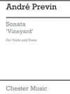 ソナタ・ヴィンヤード（アンドレ・プレヴィン）（ヴァイオリン+ピアノ）【Sonata for Violin and Piano 'Vineyard'】