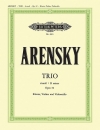 ピアノ三重奏曲・ニ短調・Op.32 (アントン・アレンスキー)（弦楽二重奏+ピアノ）【Piano Trio in D minor Op. 32】