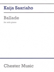 バラード（カイヤ・サーリアホ）（ピアノ）【Ballade】