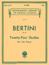 24の練習曲・Op.29（アンリ・ベルティーニ）（ピアノ）【24 Studies, Op. 29】