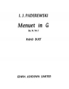 メヌエット・ト長調・Op.14・No.1（イグナツィ・パデレフスキ）（ピアノ二重奏）【Menuet in G Op. 14 No. 1】